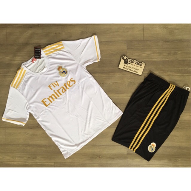 Bộ thể thao Real trắng | BigBuy360 - bigbuy360.vn