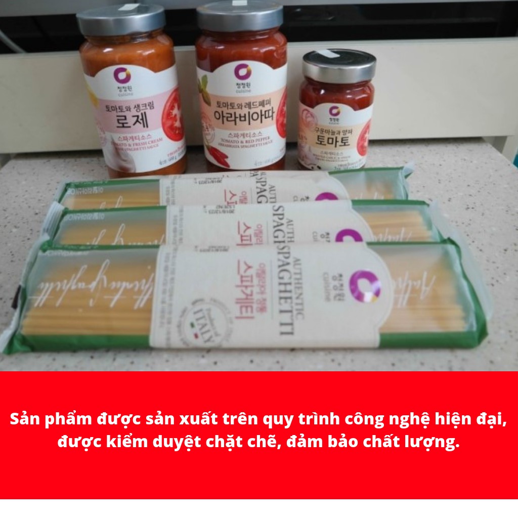 SỐT MÌ SPAGHETTI VỊ CÀ CHUA HÀNH TỎI NƯỚNG DAESANG HÀN QUỐC 300G