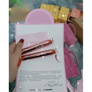 son kem lì HA:PY matte lips (mua 1 tặng 1)#265k /2son