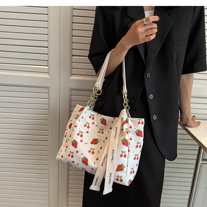 Túi Đeo Vai Vải canvas Cỡ Lớn Thời Trang Cho Nữ