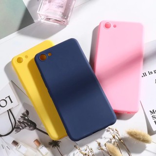 Ốp điện thoại màu trơn xinh xắn cho Vivo Y53 Y55 Y67 V5 Y83 Y81