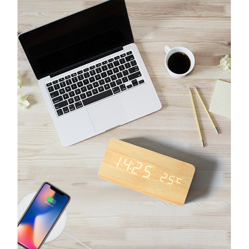 Đồng Hồ Báo Thức Điện Tử Thông Minh Đa Năng JP5