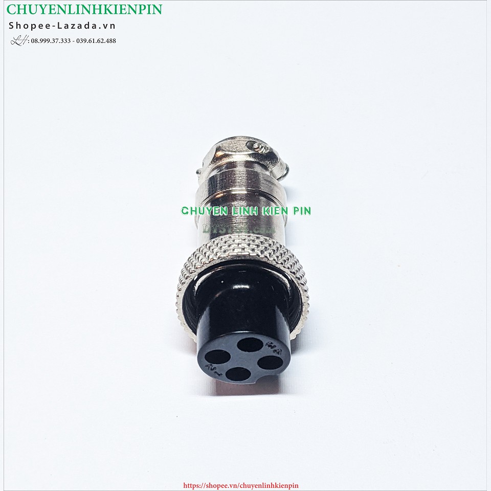 Jack GX16-4P 12.5MM 4 CHÂN Cái ( BL64_229 )