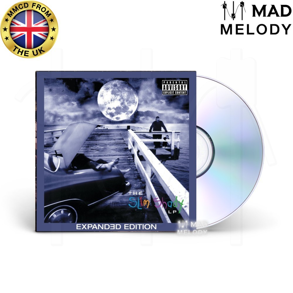 Eminem - The Slim Shady LP 2019 Expanded Edition Reissue 2CD (Explicit) [Đĩa CD album nhạc nhập khẩu UK, NEW]