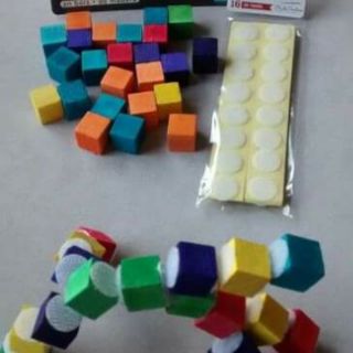 50 khối gỗ vuông 3cm