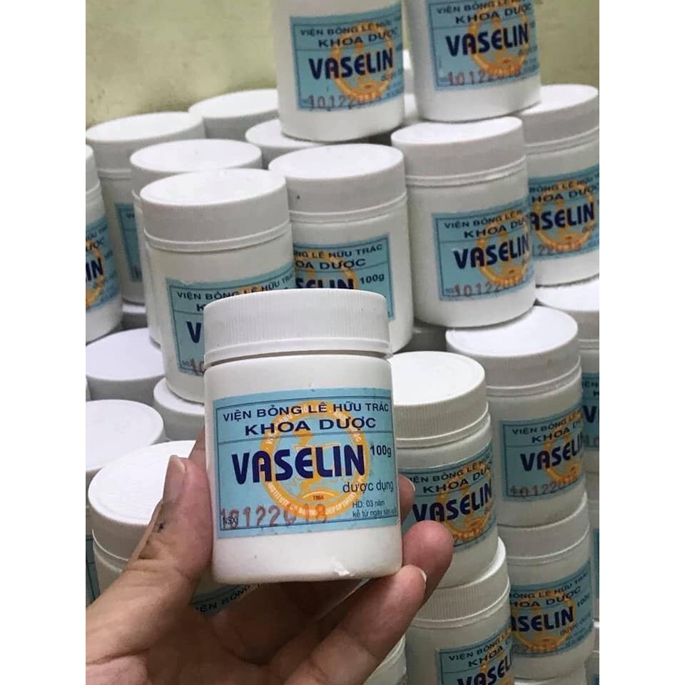 Kem nẻ Vaselin viện Bỏng hũ 100g