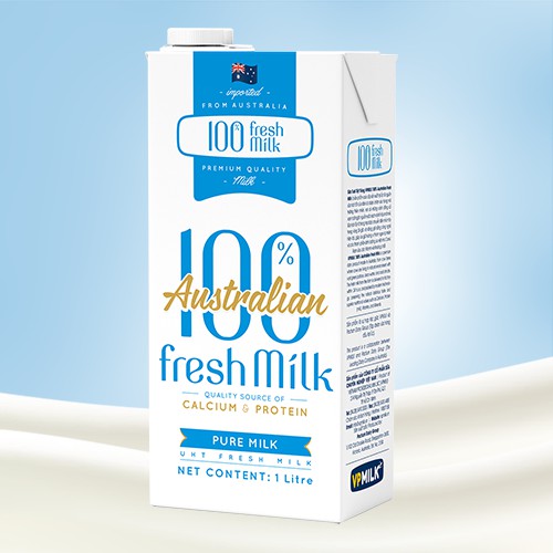 Sữa Tươi Tiệt Trùng VPMILK FRESH AUSTRALIAN MILK Không Đường