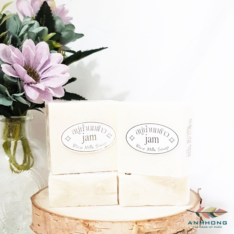 Xà phòng tắm Sữa Cám Gạo Thái Lan JAM RICE MILK SOAP | BigBuy360 - bigbuy360.vn