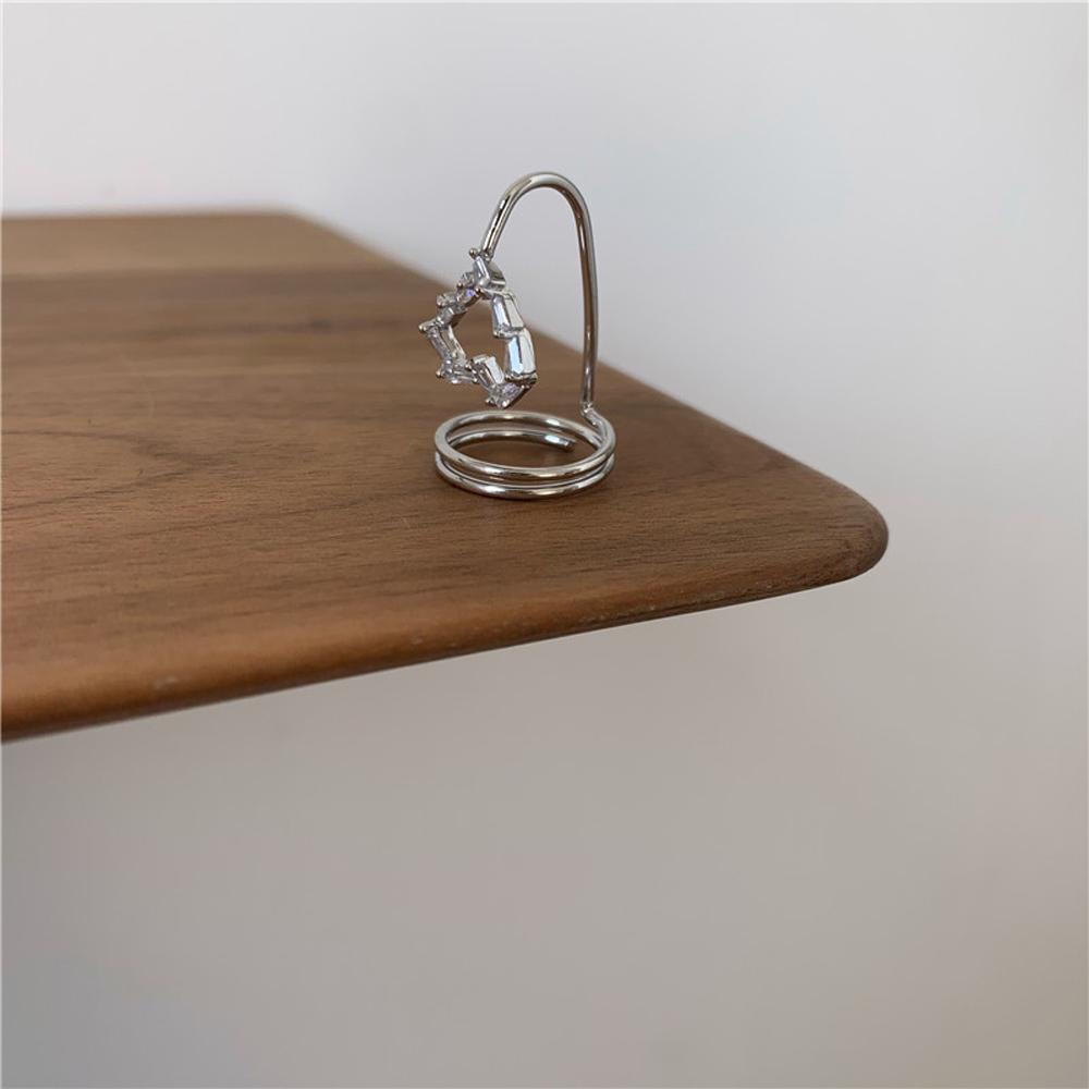 Ốp Điện Thoại Kim Loại Họa Tiết Trái Tim Khoét Rỗng Hợp Thời Trang Bảo Vệ Ngón Tay Cho Nữ