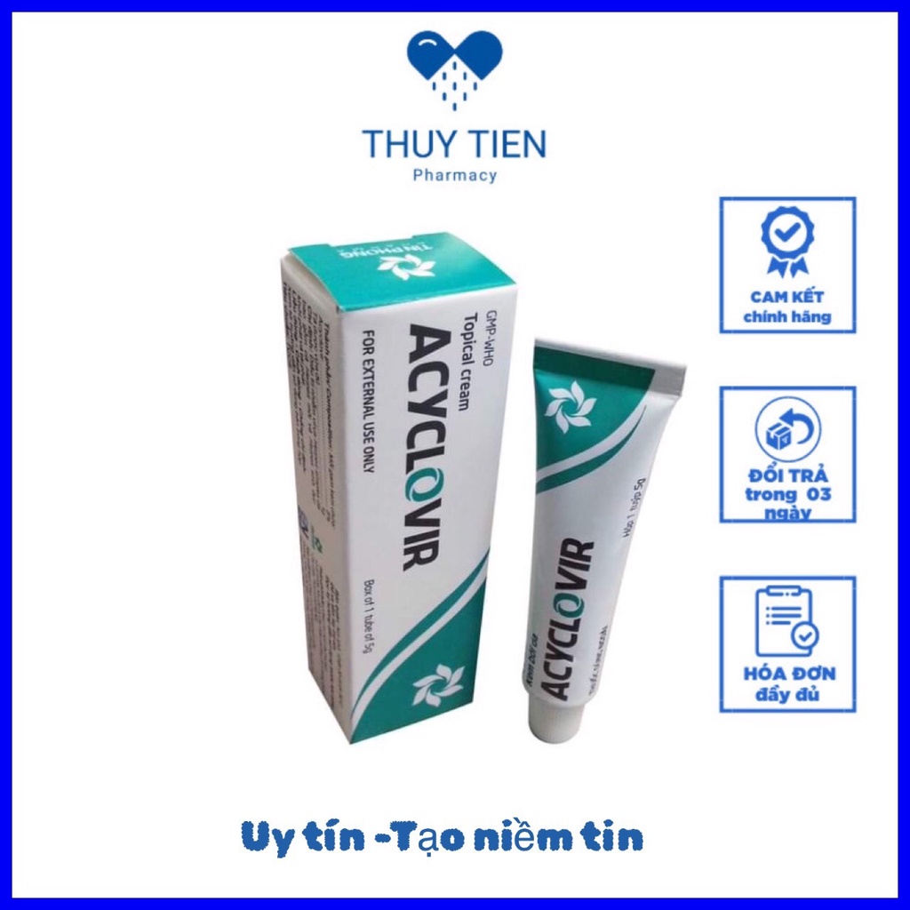 Kem bôi Acyclovir tín phong