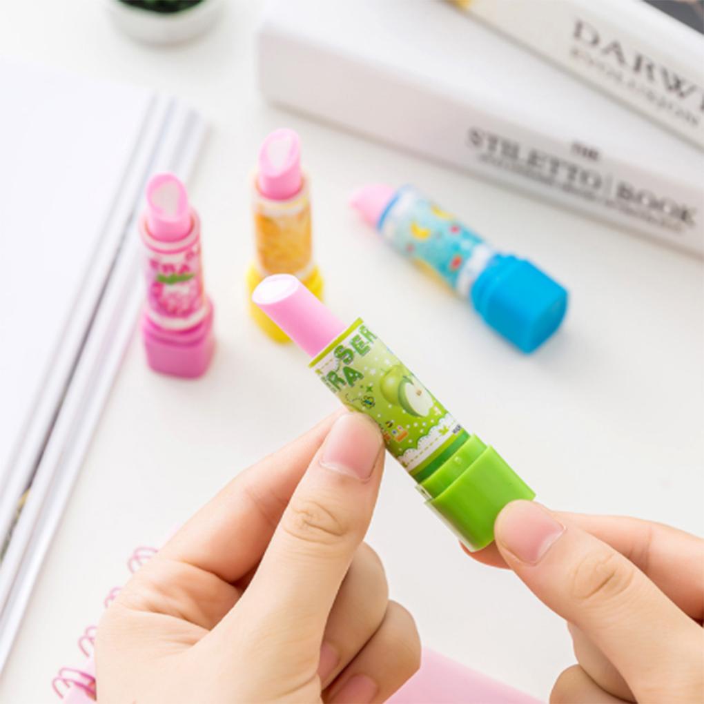 Son Môi Hình Trái Cây Dễ Thương Màu Sắc Ngẫu Nhiên Stu NE