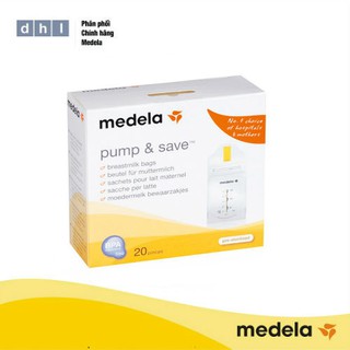 Hộp 20 Túi Trữ Sữa Medela - Hàng phân phối chính thức Medela Thụy Sĩ