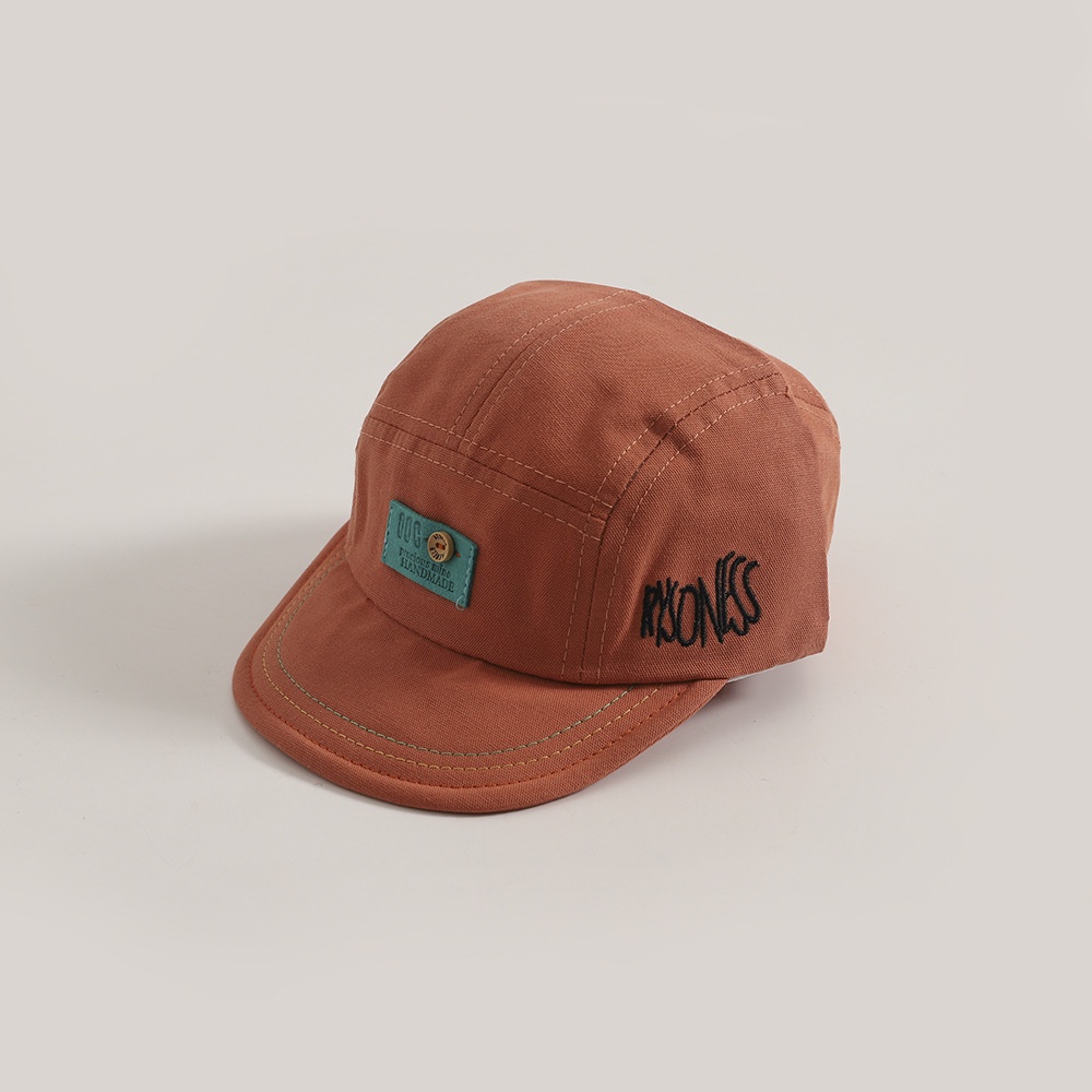 Mũ Lưỡi Trai Vành Mềm Thêu Chữ Dành Cho Bé