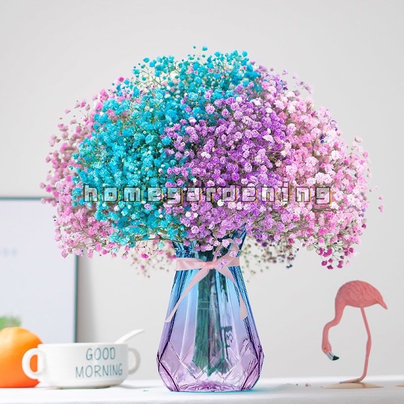 Bó hoa cúc baby giả bằng nhựa dùng trang trí tiệc cưới