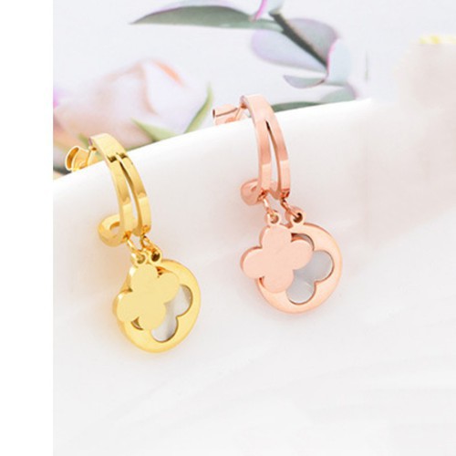 Bông Tai Nữ Tòn Ten Titan Ko Đen TT 3505