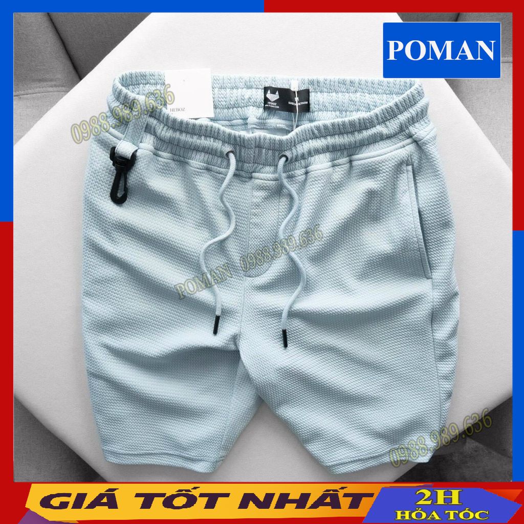 Quần đùi nam,Quần short nam thể thao Chất đẹp phong cách hàn quốc vải Linen hot trend 2022 QD02 POMAN