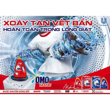 [KÈM QUÀ TẶNG] Bột giặt OMO bọt hệ thông minh 4.5kg.