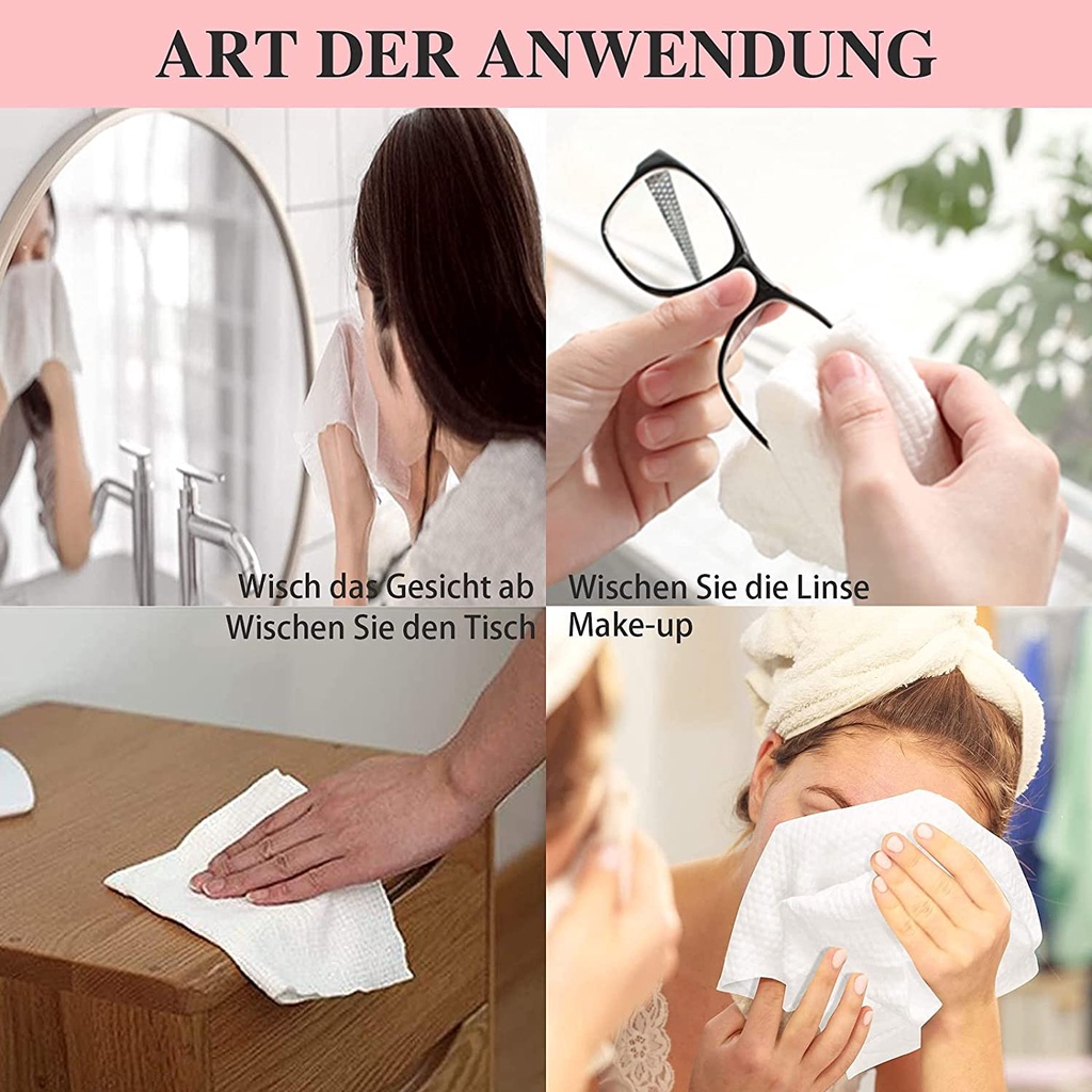 Khăn Nén Cotton Mềm Mại Dùng Một Lần Tiện Dụng