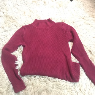 Áo len tăm cổ 3 phân