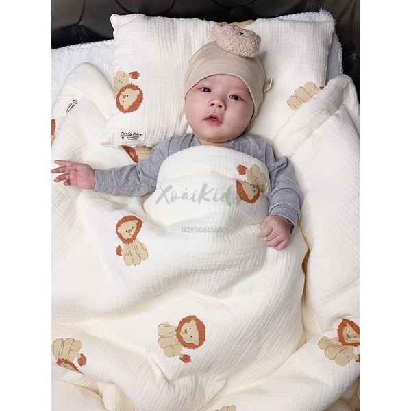 Chăn Muslin Chần bông cho BBe