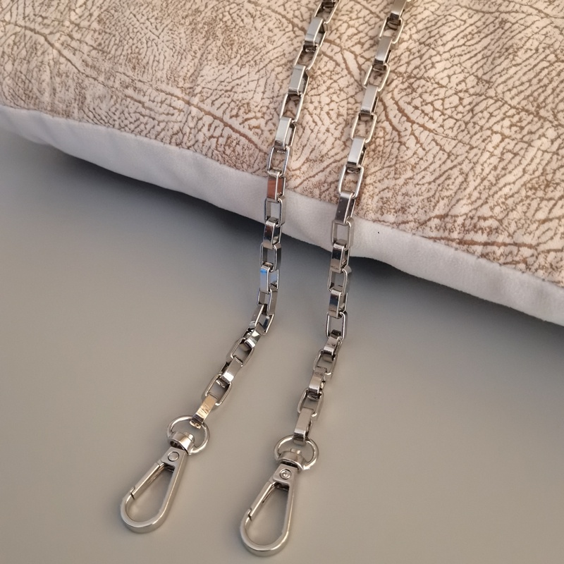 Dây chuyền nữ Túi xách thời trang Túi đeo vai Dây xích Túi đeo vai Túi dây xích Túi dây đeo kim loại Phụ kiện Hộp dây xíchphụ kiện túi xích