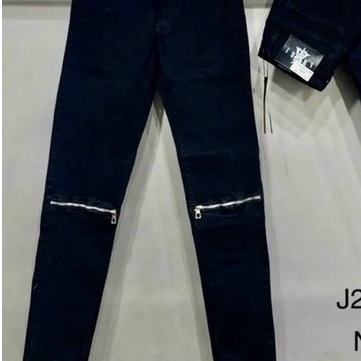 quần jean nam kiểu ống côn màu đen, Quần bò nam chất vải denim cao cấp co dãn trẻ trung, Quần dài nam T-FASHION 24H M45