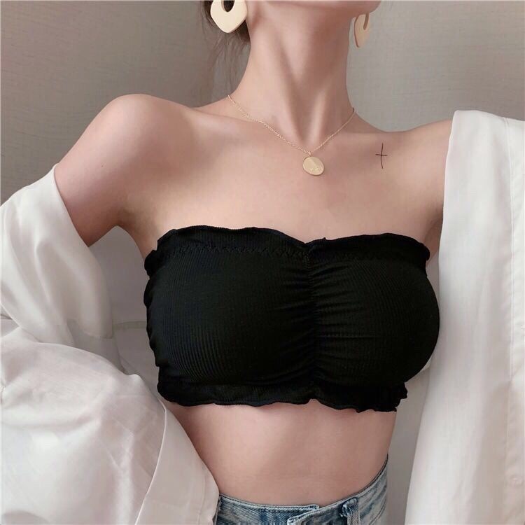 Áo Ống Cúp Ngực Tròn Không Dây Thời Trang Mùa Hè Quyến Rũ Cho Nữ | BigBuy360 - bigbuy360.vn