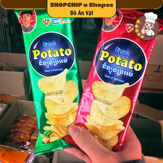 BIM BIM SNACK KHOAI TÂY POTATO MIẾNG MỚI💢💯