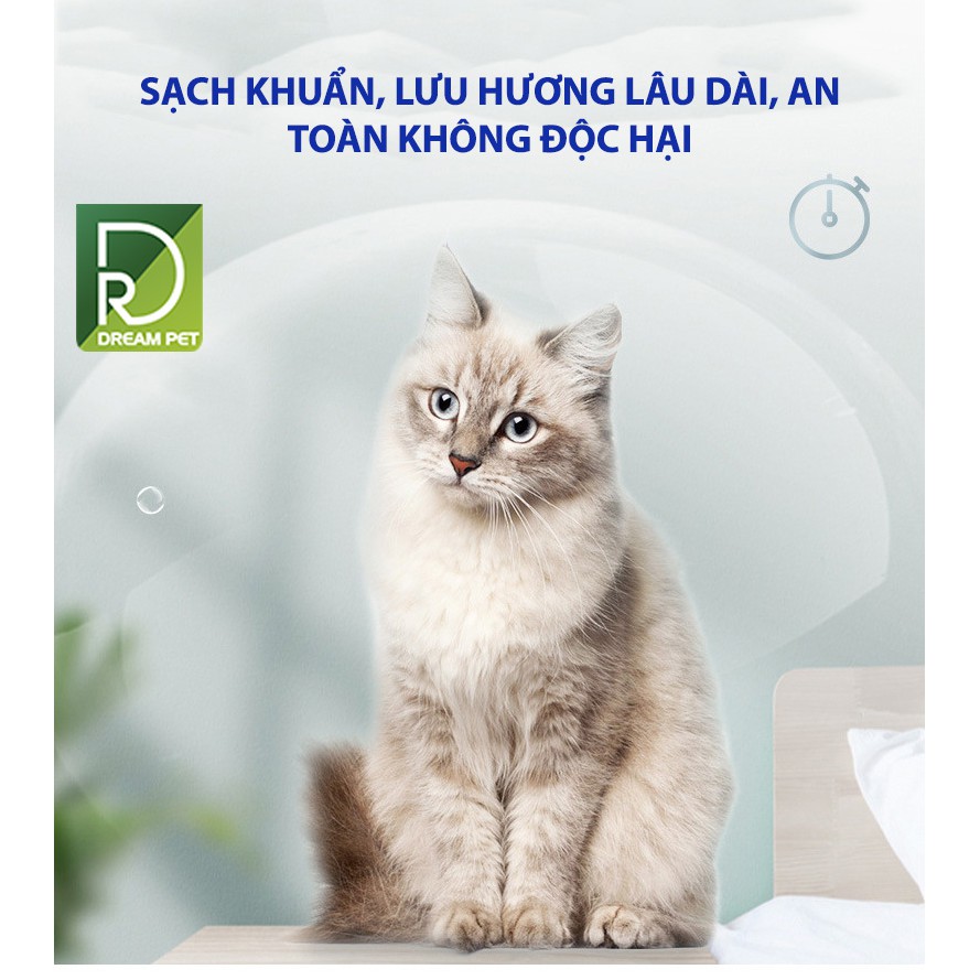 XỊT KHỬ TRÙNG , KHỬ MÙI HÔI CHÓ MÈO CAO CẤP-CHÍNH HÃNG DreamPet