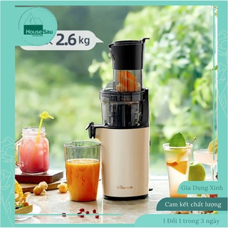 Máy ép hoa quả chậm, máy ép trái cây cổ to bear yzj-c02s5
