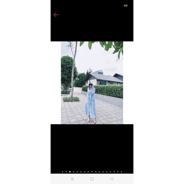 Áo khoác thông hơi chống nắng kim cương dáng dài