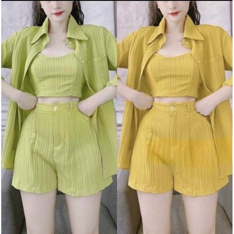 Set sơmi 3 món vải xịn mã 2009