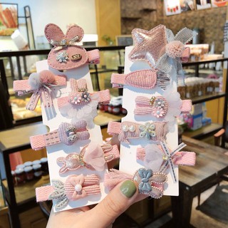 địa  Kẹp tóc baby, công chúa, kiểu tây, không làm tổn thương tóc