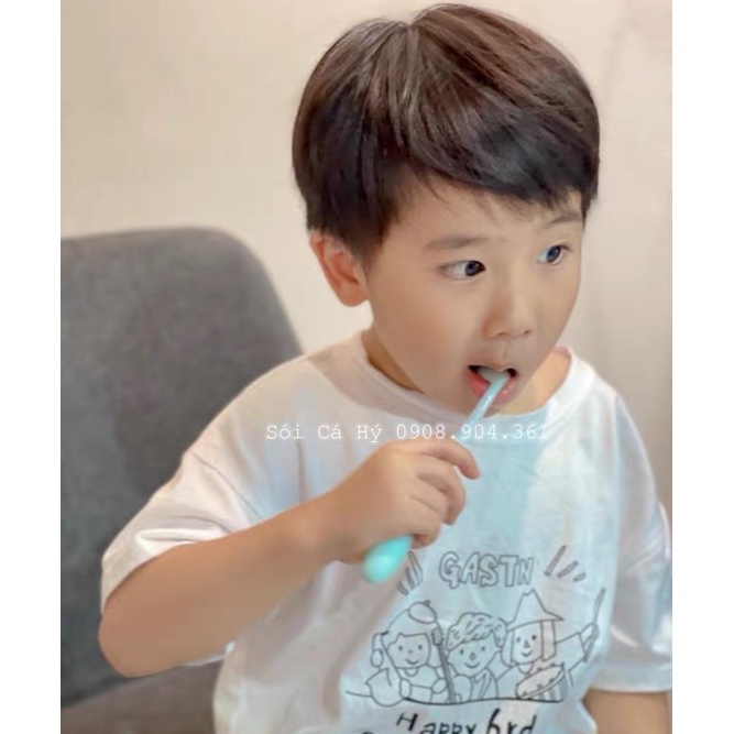 ⚡️Bàn chải đánh răng trẻ em 3 mặt⚡️2-15tuổi