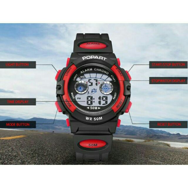 ĐỒNG HỒ ĐIỆN TỬ TRẺ EM CHỐNG NƯỚC | BigBuy360 - bigbuy360.vn