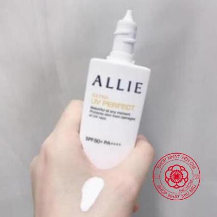 Kem chống nắng kanebo allie extra UV perfect SPF 50+ 60ml dạng sữa milk Nhật