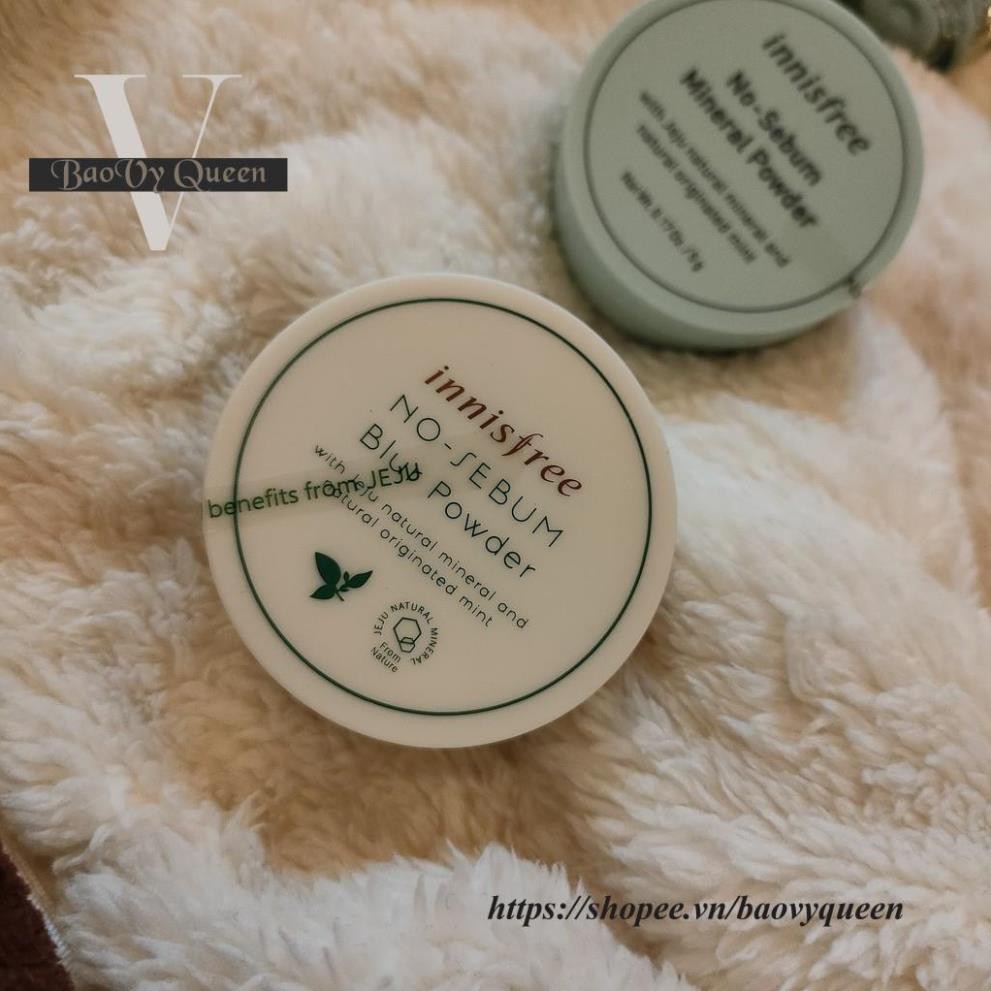 Phấn phủ kiềm dầu, che khuyết điểm Innisfree No-Sebum Mineral, Blur Powder | BigBuy360 - bigbuy360.vn