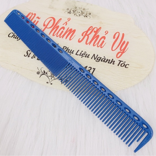 Lược cắt tóc nam nữ YS chịu nhiệt cao cấp màu xanh blue