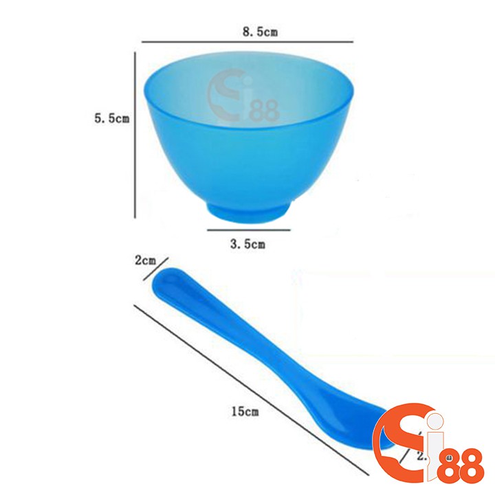 Bộ Dụng Cụ Bát Trộn Mặt Nạ Đắp Mặt 6 Món GD74