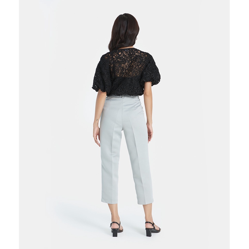 Quần Tây Lụa Thời Trang Nữ HNOSS Ống Đứng HNQDA018