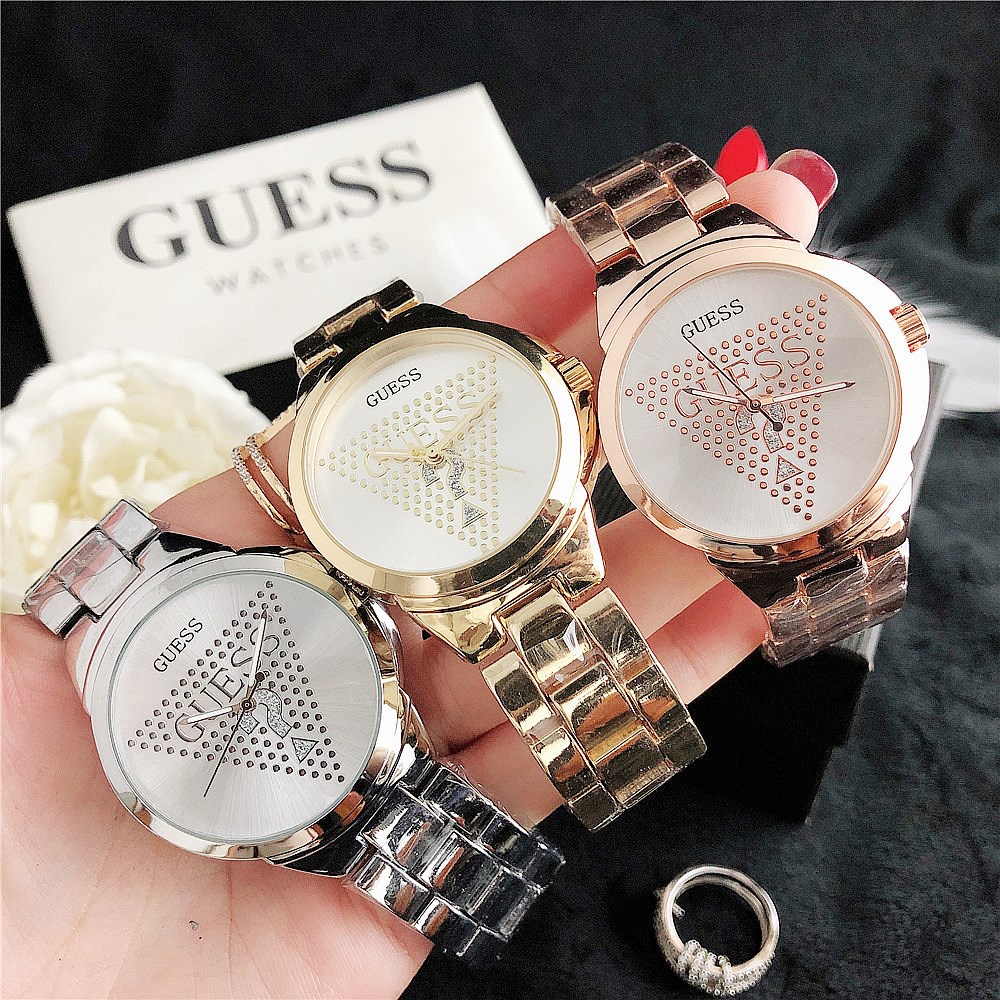 Đồng hồ nữ Guess Watch Nữ Caual Quartz Wanita Jam Tangan