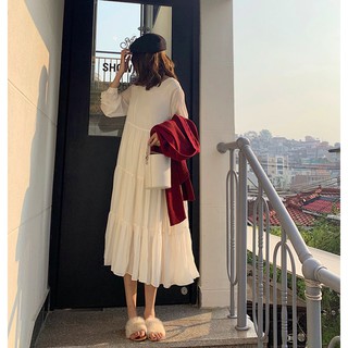 CÓ SẴN | ĐẦM TRẮNG NHĂN ULZZANG