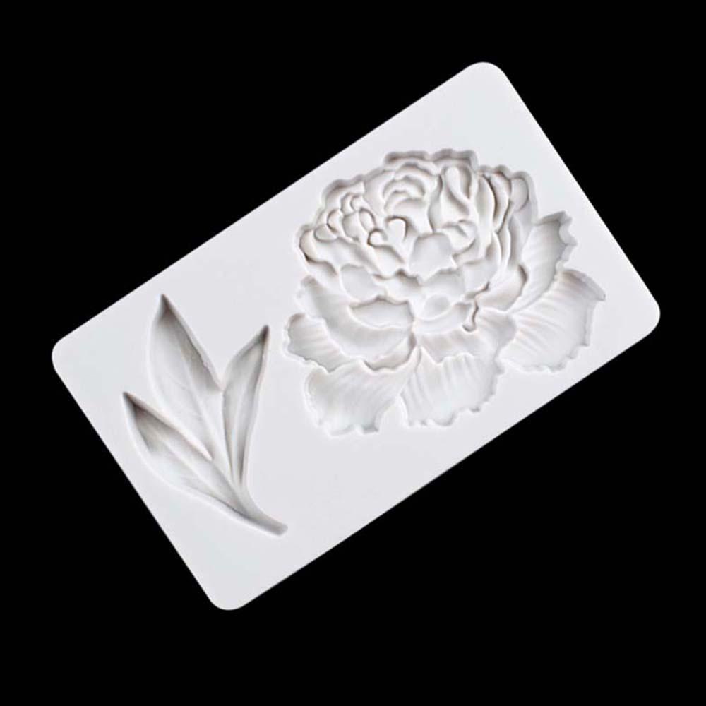 Augustina Khuôn silicone Làm Bánh Hình Hoa Mẫu Đơn Có Thể Tái Sử Dụng