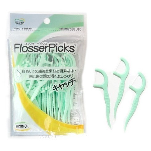 Chỉ nha khoa TAGAMI Flosser Picks Nhật Bản ( 50 Cái)