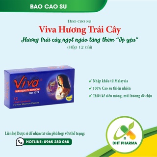 Bao cao su Viva hương trái cây