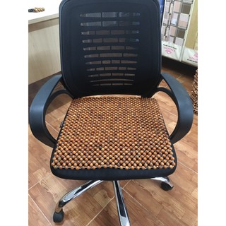 Combo 2 Lót Ghế Văn Phòng Hạt Gỗ Hương Loại I - Mian.vn ( Hình thật )