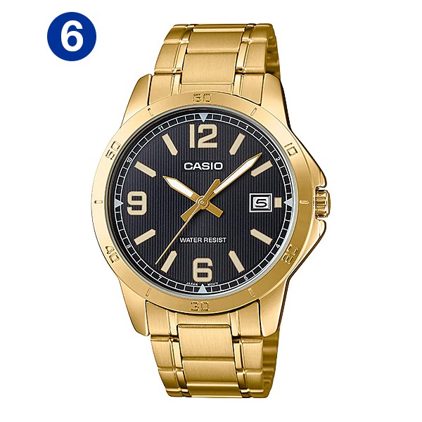 Đồng hồ nam dây kim loại Casio chính hãng Anh Khuê MTP-V004 Series (41mm)