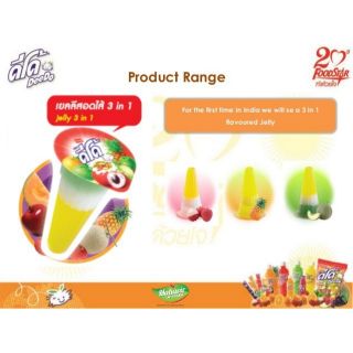 Thạch trái cây 3 lớp DeeDo 3.1 Thái lan