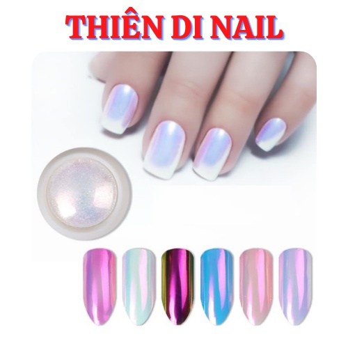 Bột ngọc trai - tráng gương màu ngọc trai Thiên Di Nail