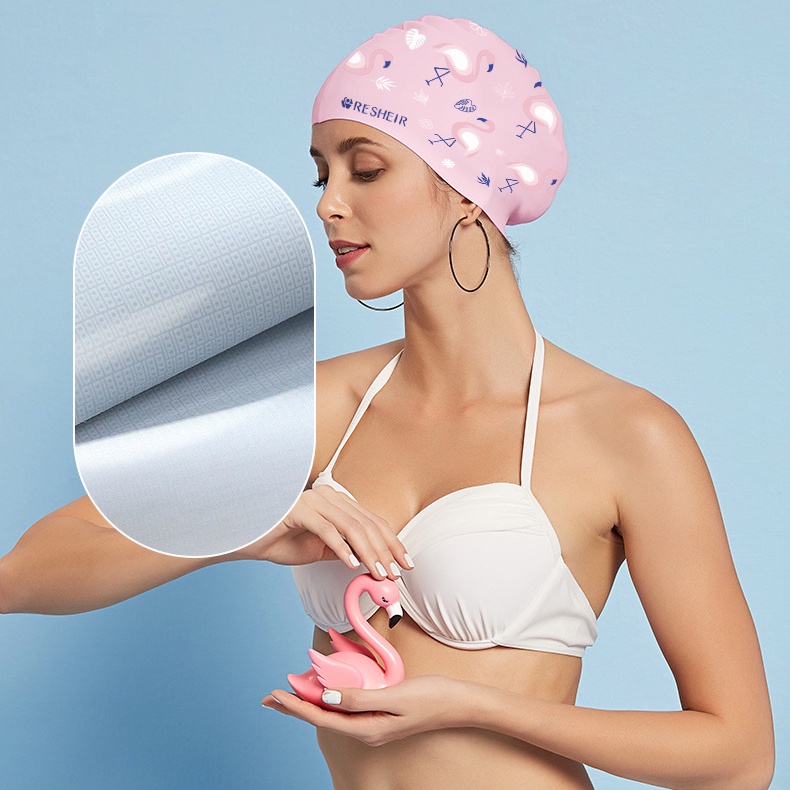 Mũ bơi WINMAX silicon chống nước cho nữ